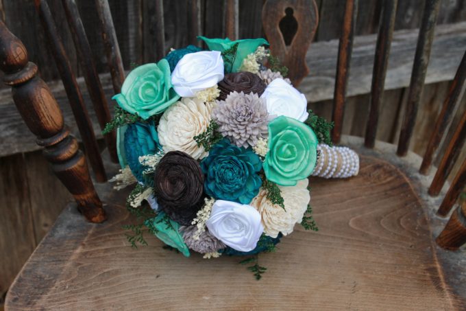 Alternative bouquets for weddings