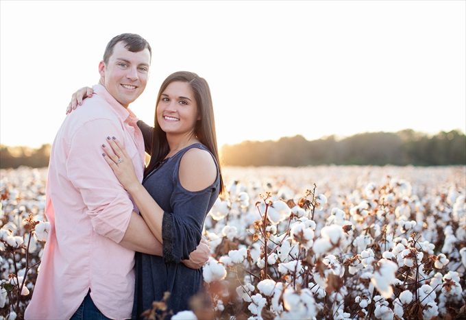 Grand Bay Engagement Session in Alabama | Wedding Photography by Stefani Marie Photography - https://emmalinebride.com/real-weddings/best-friends-getting-hitched-a-grand-bay-engagement-session/