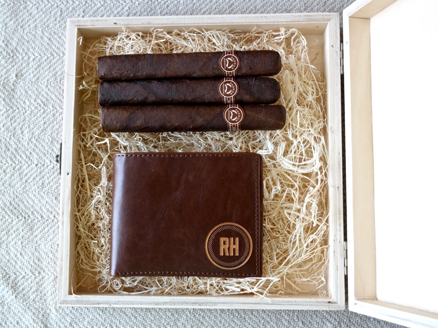personalized cigar box | by swanky badger
