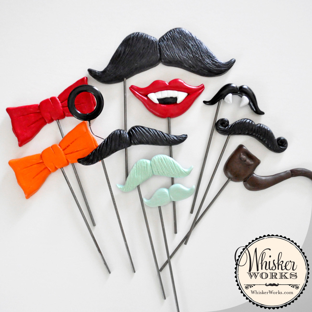fun props for wedding photo booths