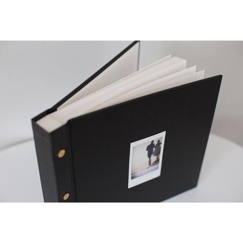 how to make a photo guest book for weddings - Instax photo guest book album
