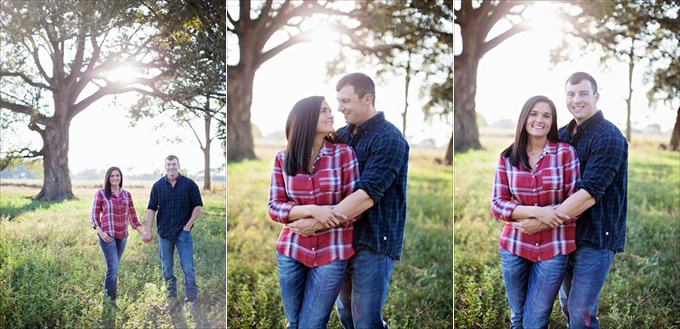 Grand Bay Engagement Session in Alabama | Wedding Photography by Stefani Marie Photography - https://emmalinebride.com/real-weddings/best-friends-getting-hitched-a-grand-bay-engagement-session/