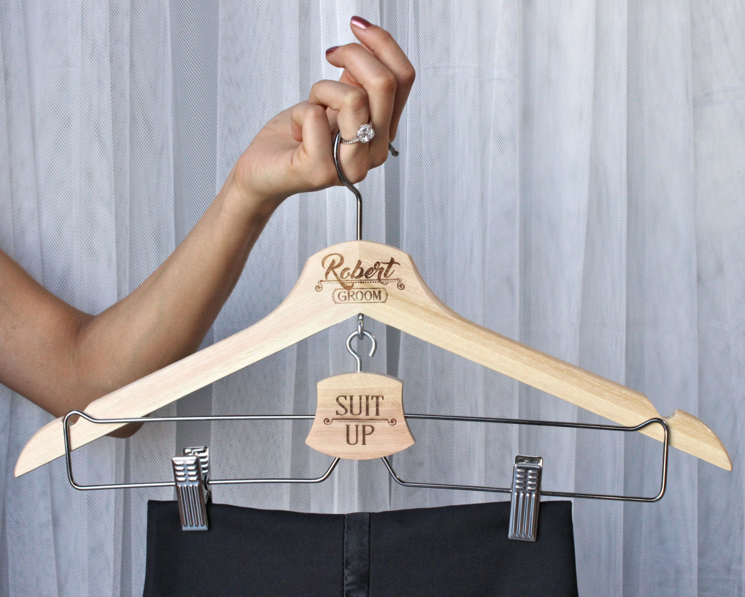 groom hanger personalized | http://etsy.me/2neyW3M
