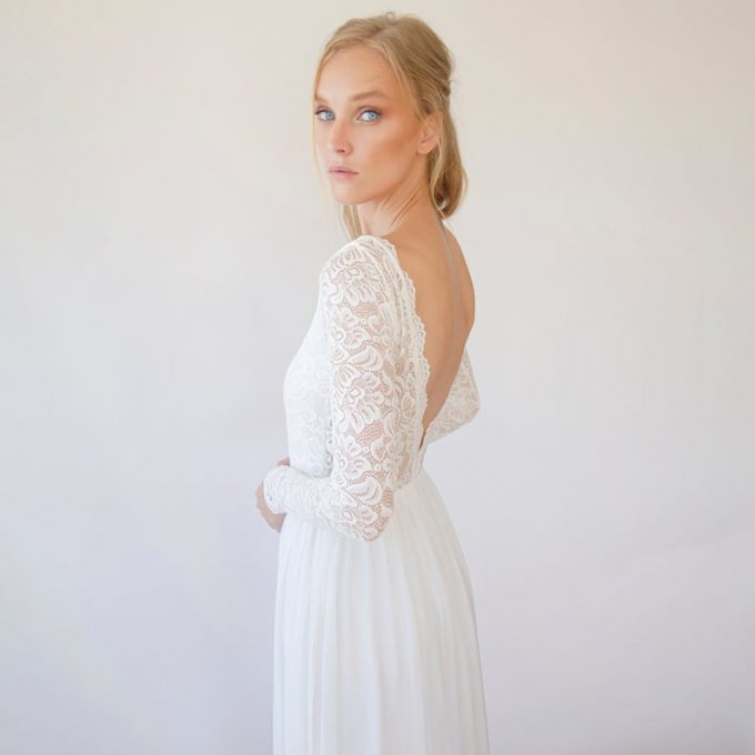 are lace wedding dresses more expensive