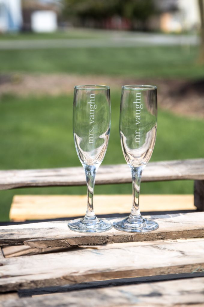 who buys champagne flutes for bride and groom? - ask emmaline | wedding advice