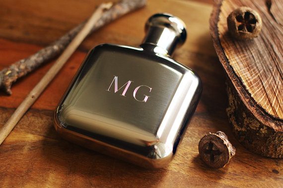 flask via 26 Best Groomsmen Flasks That Make Awesome Gifts