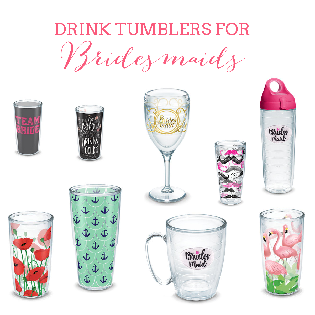 personalized tumblers for bridesmaids