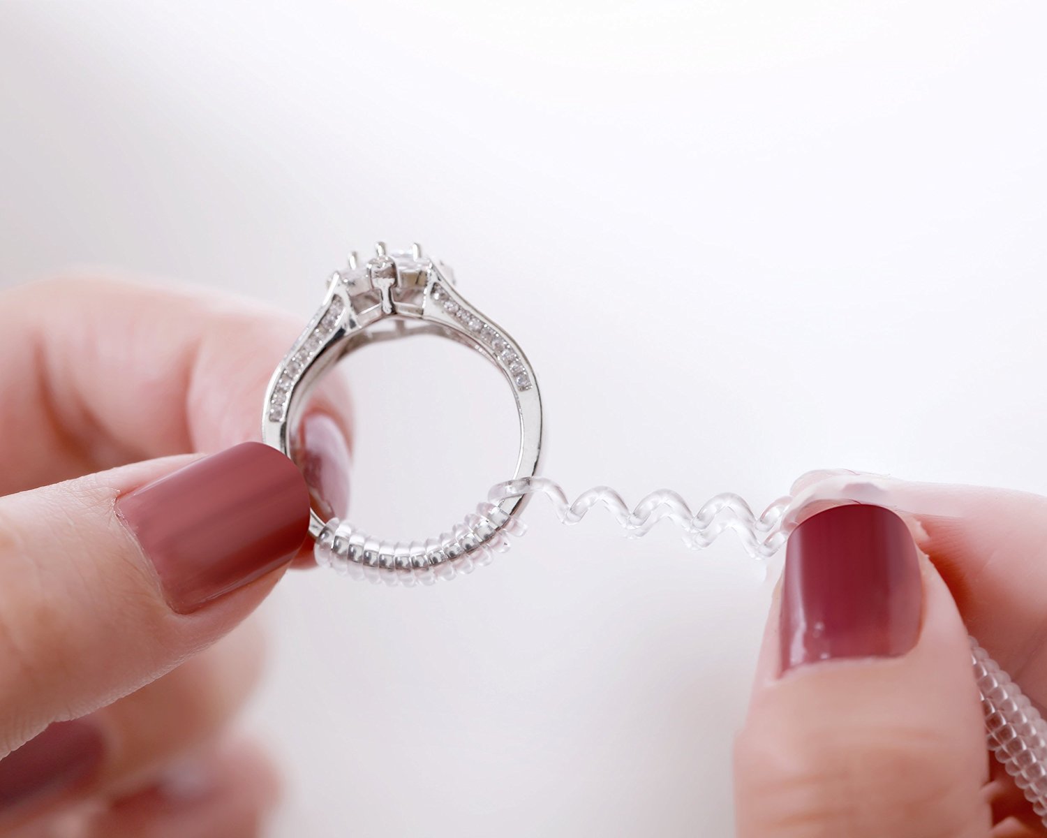 How to keep wedding ring from spinning:  #1 cheap & easy fix