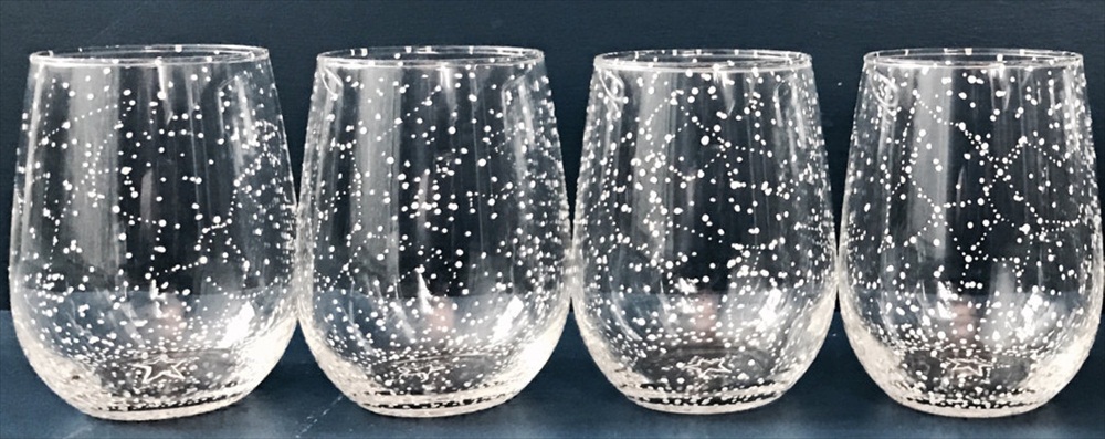 constellation wine glasses