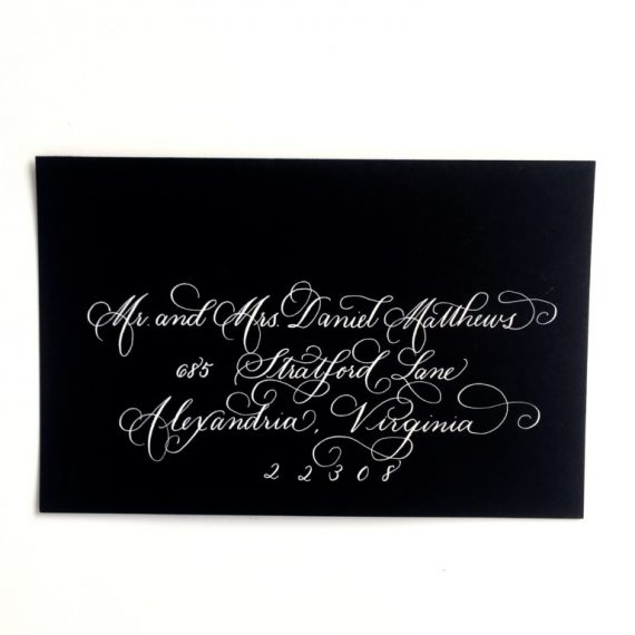 handwritten calligraphy wedding invitations & party goods by laura hooper calligraphy