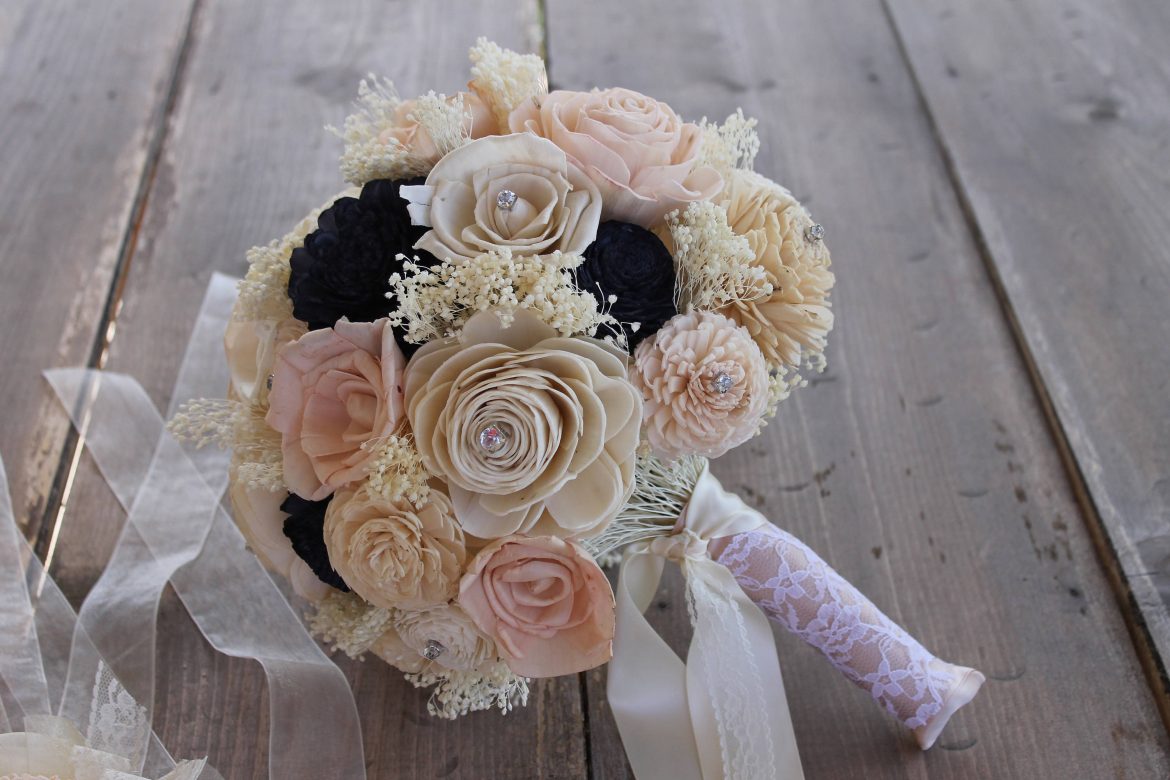 fake wedding bouquets that look real