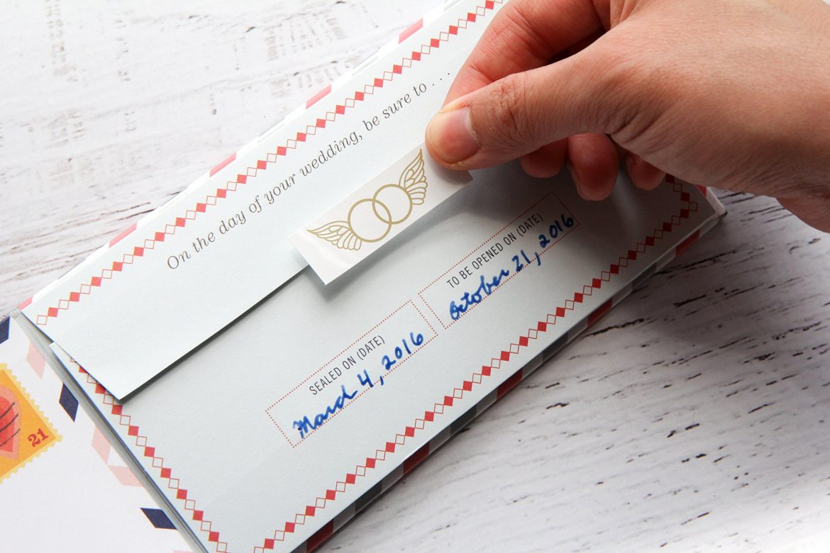 Letters to the Bride: How to Make a Letters to the Bride Book - Wedding