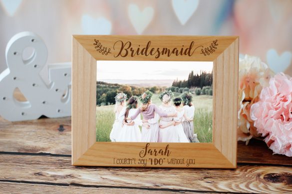 can't say i do without you bridesmaid photo frame // via bridesmaid gift under $100