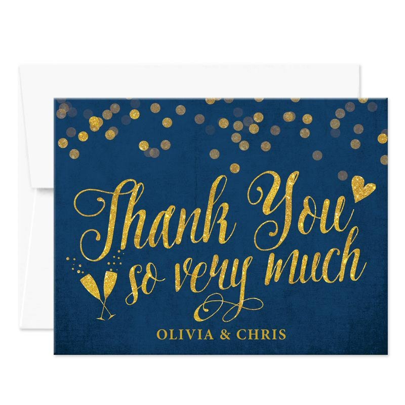 Wedding Thank You Card Wording For Cash Gift 