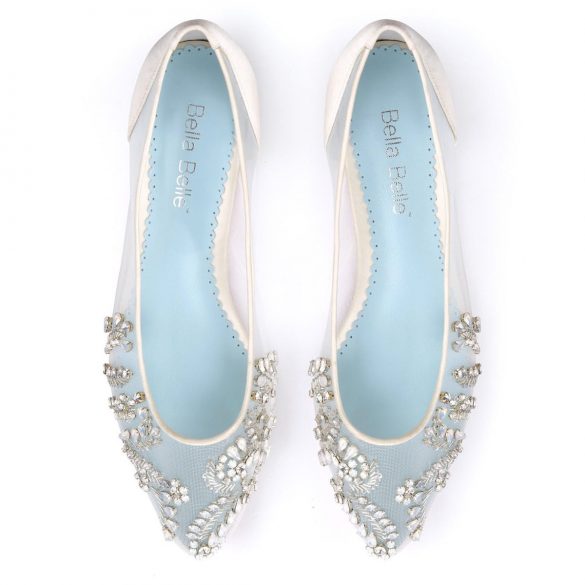 pointed toe bridal shoes
