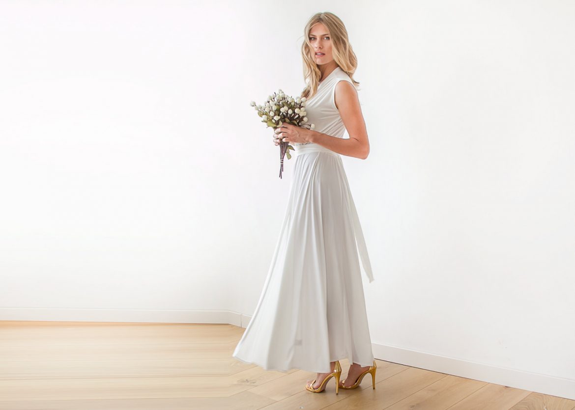 12 Cheap Wedding Dresses Under $100 | Emmaline Bride