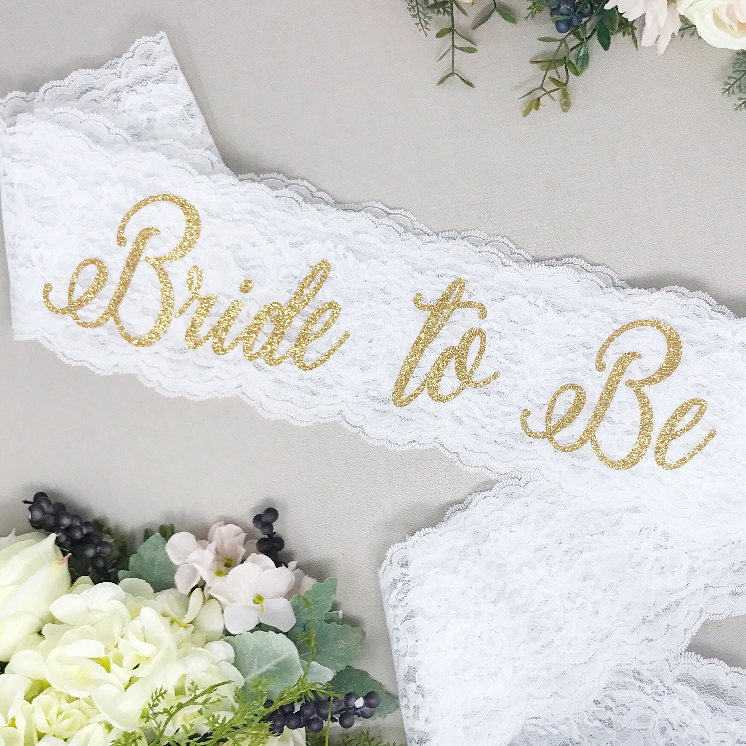 bride to be sash