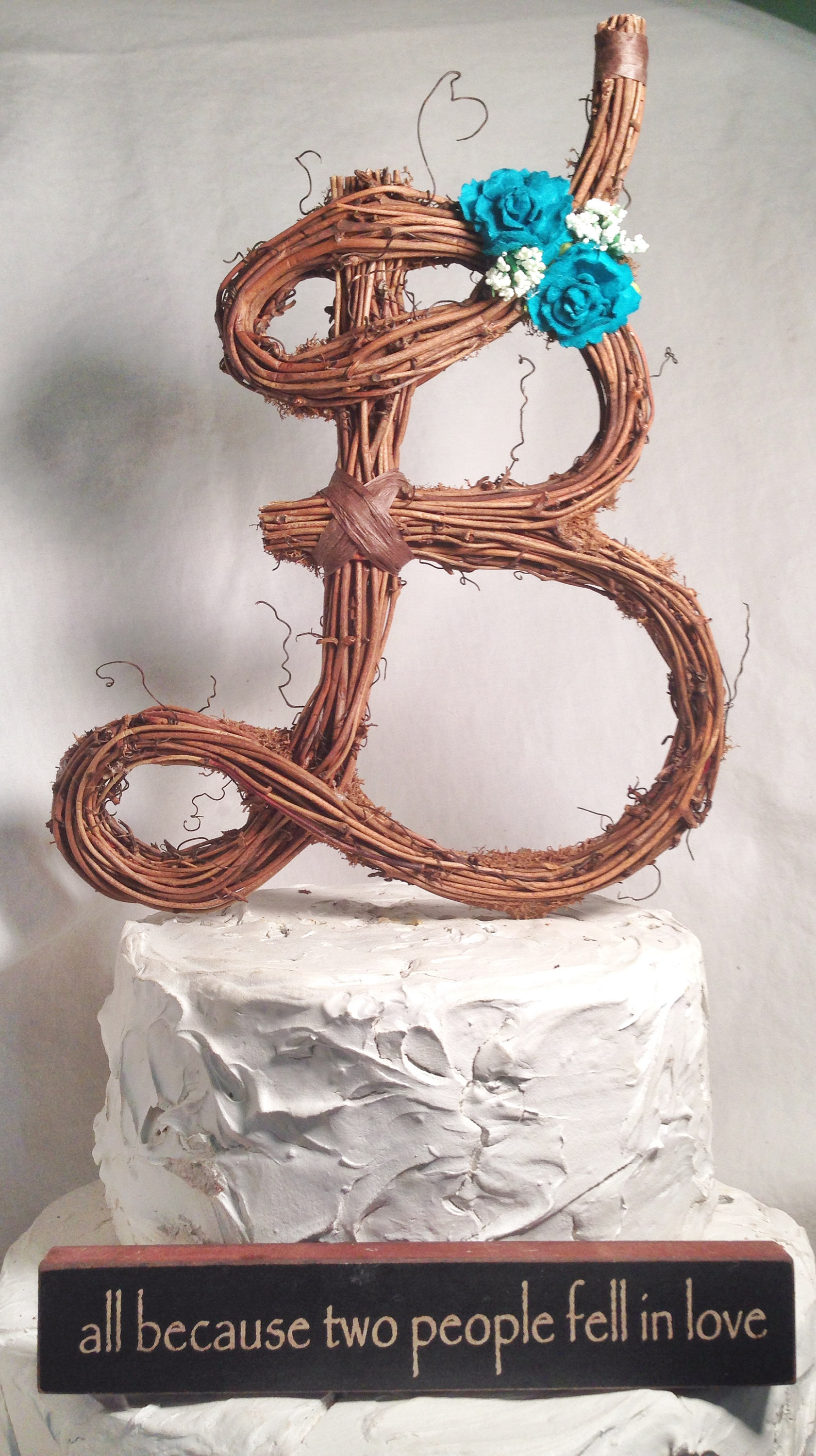twig cake toppers
