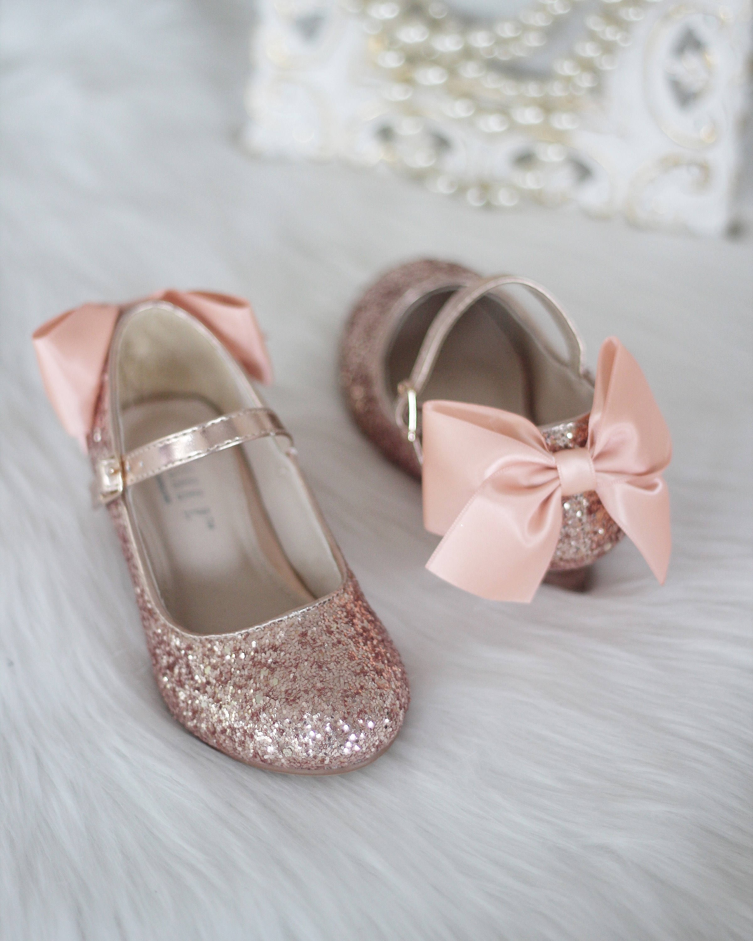 cute flower girl shoes