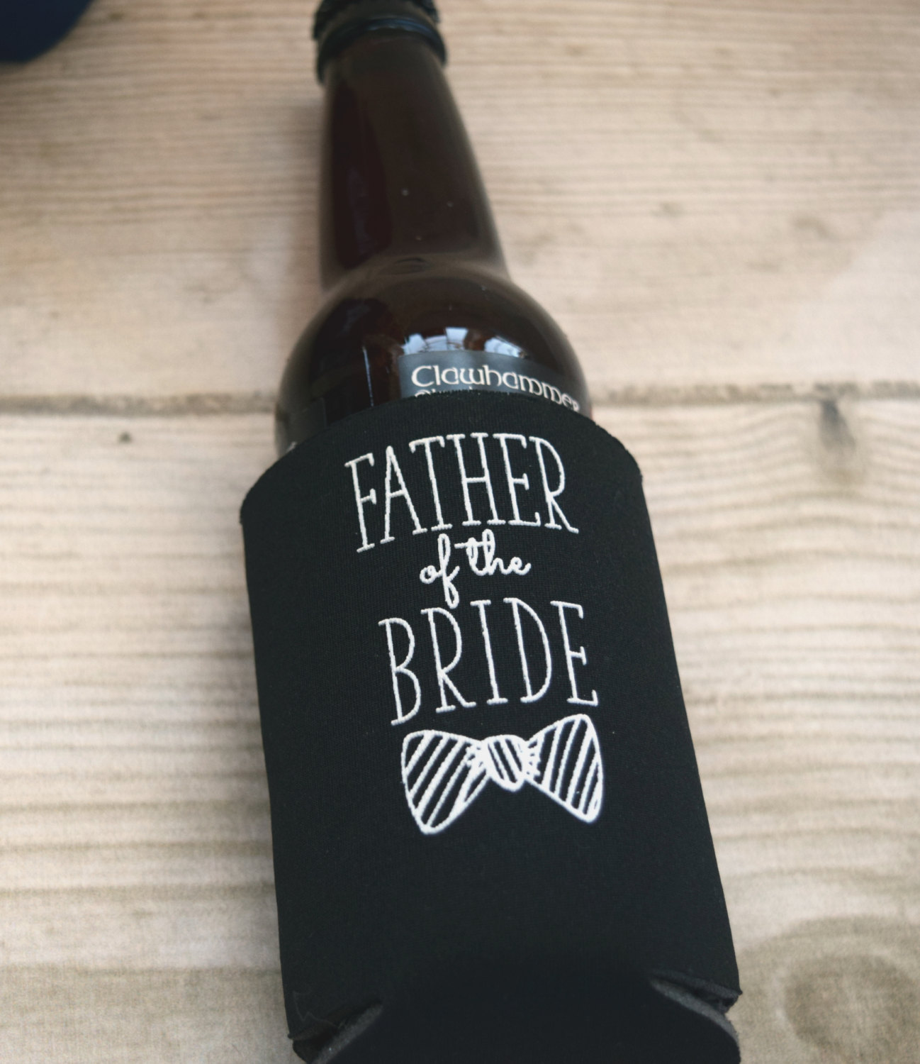 groomsmen koozies / father of the bride and groom can coolers