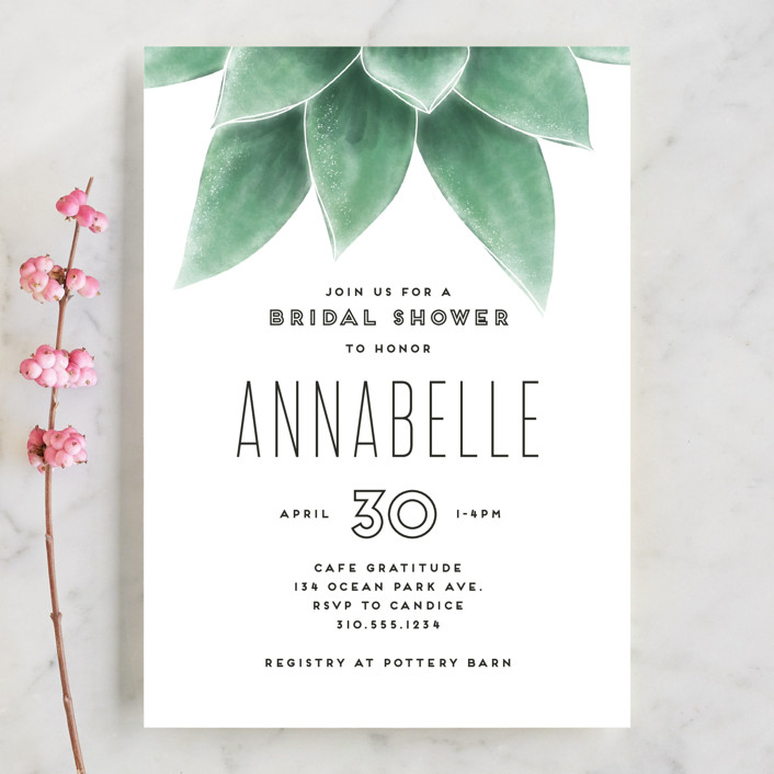 themed bridal shower invitations