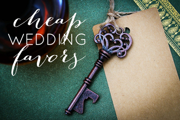 cheap wedding favors