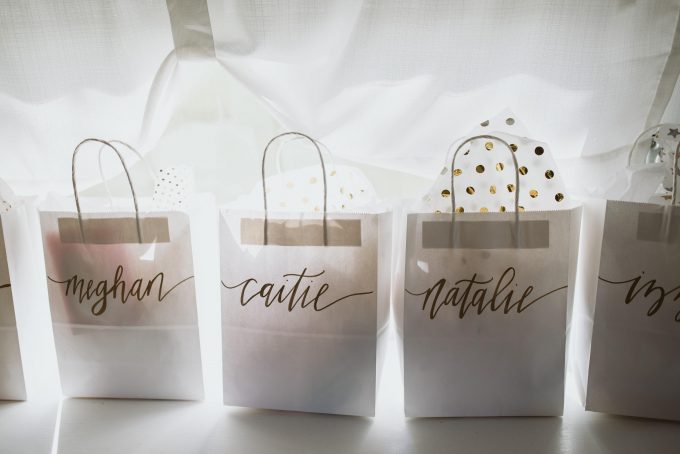 cheap bridesmaid gift bags
