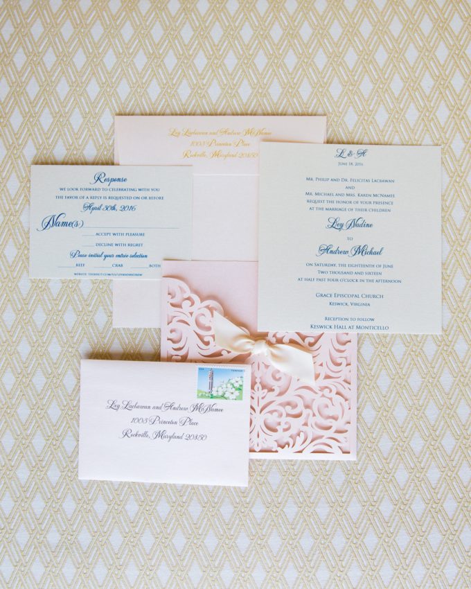 laser cut wedding invitations