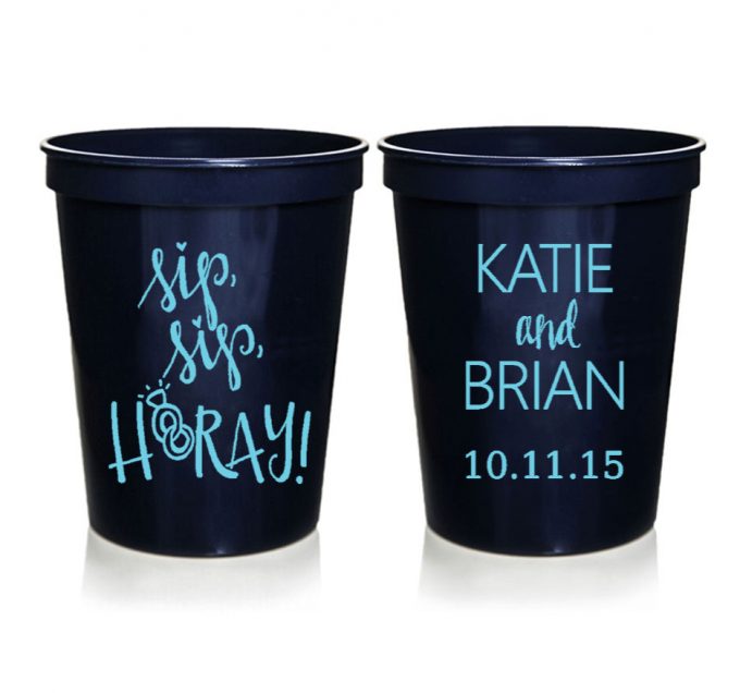 custom printed cups and stadium cups