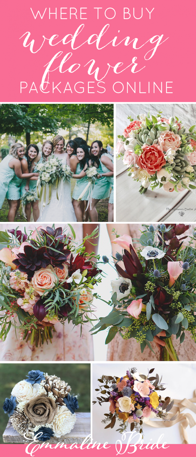affordable wedding flower packages online