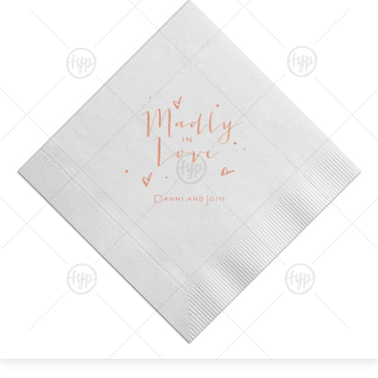 printed napkins