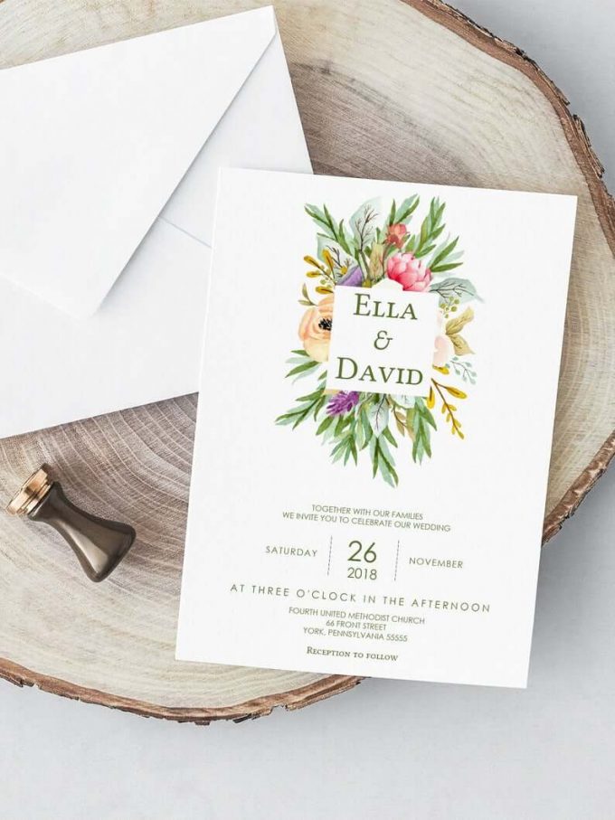 best wedding invitations on Etsy