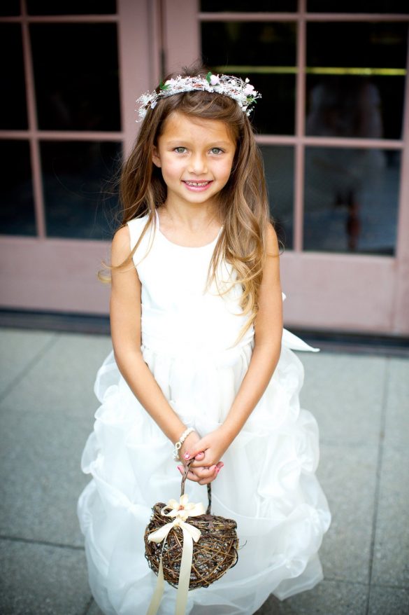 Grapevine Flower Basket Made of Twig / Grapevine Ceremony