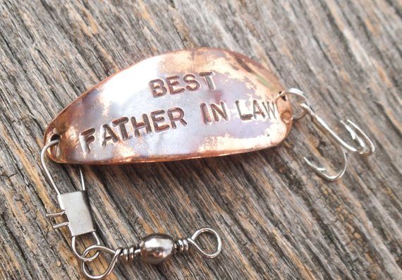 personalized fishing lure - father in law gift