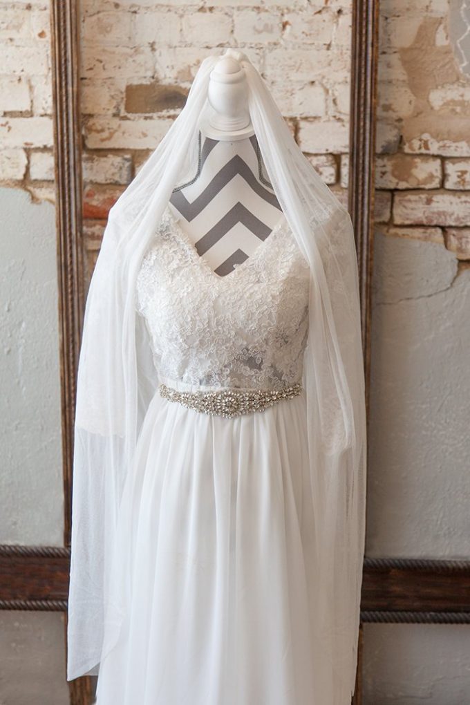 silk wedding veil