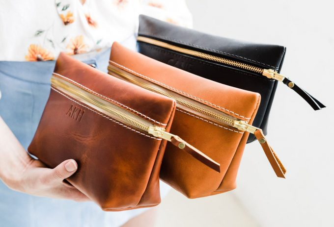 leather bags for bridesmaids