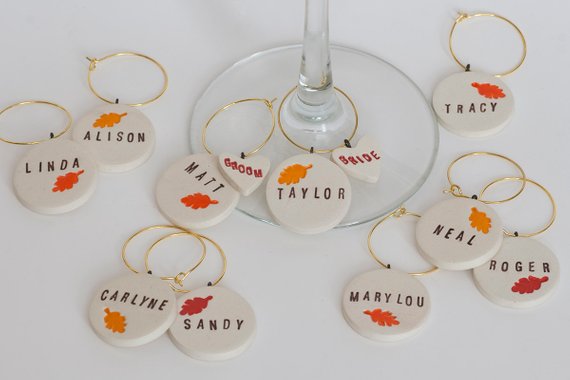 wine charms - wine favors