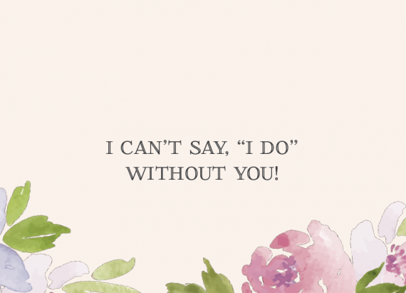 FREE Be My Bridesmaid Cards: Printable Will You Be My Bridesmaid Card