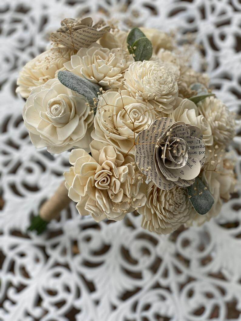 What To Carry Down the Aisle Instead of Flowers Bride + Bridesmaids