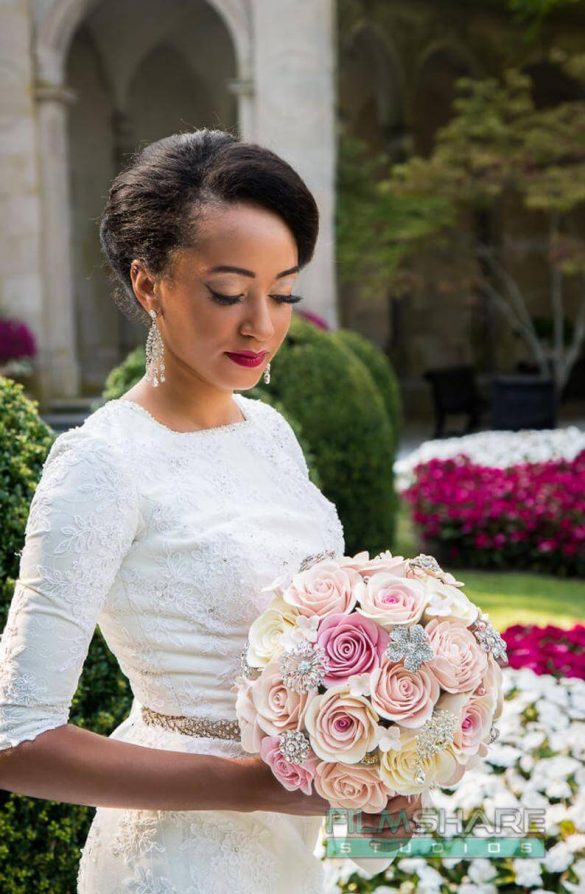 What To Carry Down the Aisle Instead of Flowers Bride + Bridesmaids