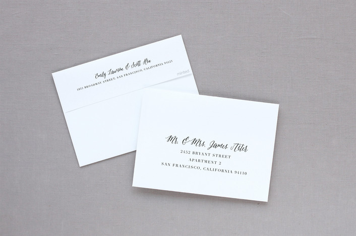 Where to Buy Envelopes for Wedding Invitations? -- Ask Emmaline