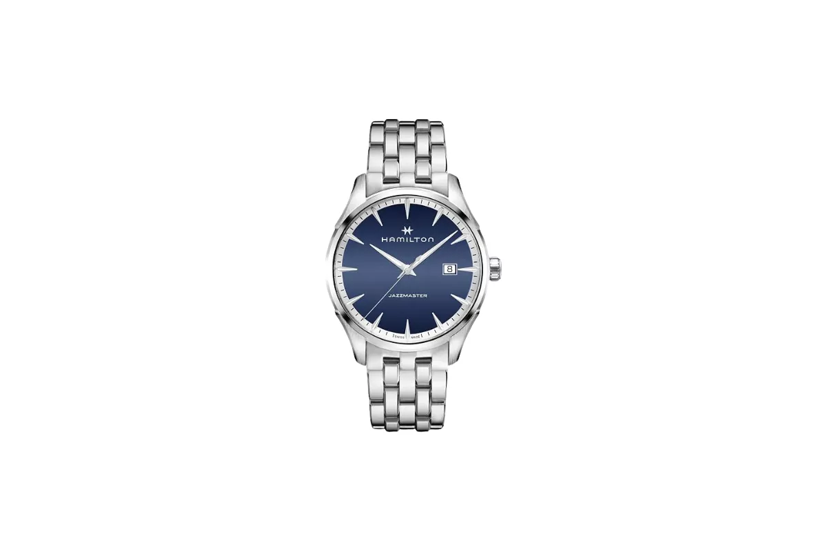 Hamilton Jazzmaster groom watch luxury style wedding day timepiece