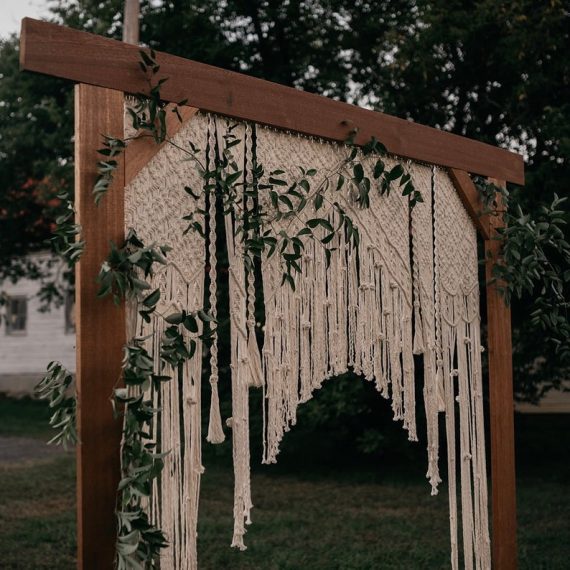 Where to Buy Macrame Backdrops for Weddings