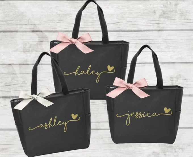tote bags for bridesmaids cheap