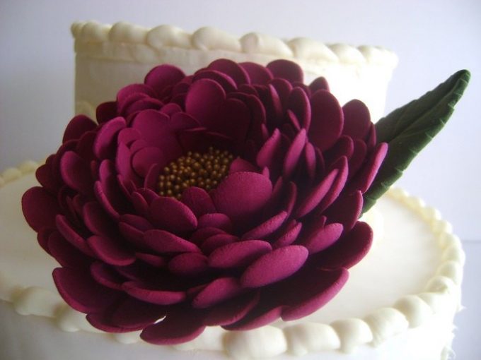 flower cake toppers