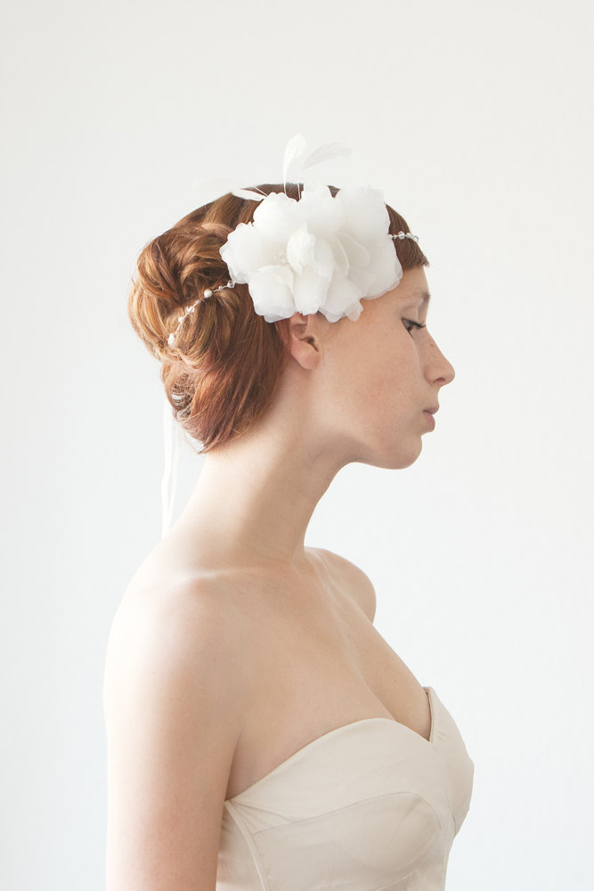 bridal hair flowers