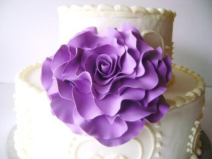flower cake toppers for weddings