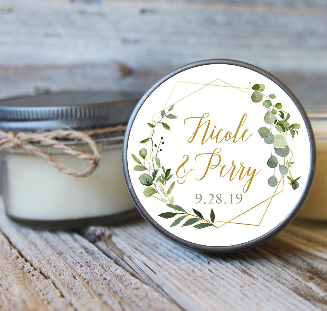 Top 10 Candle Wedding Favors Weddings Bridal Showers Party