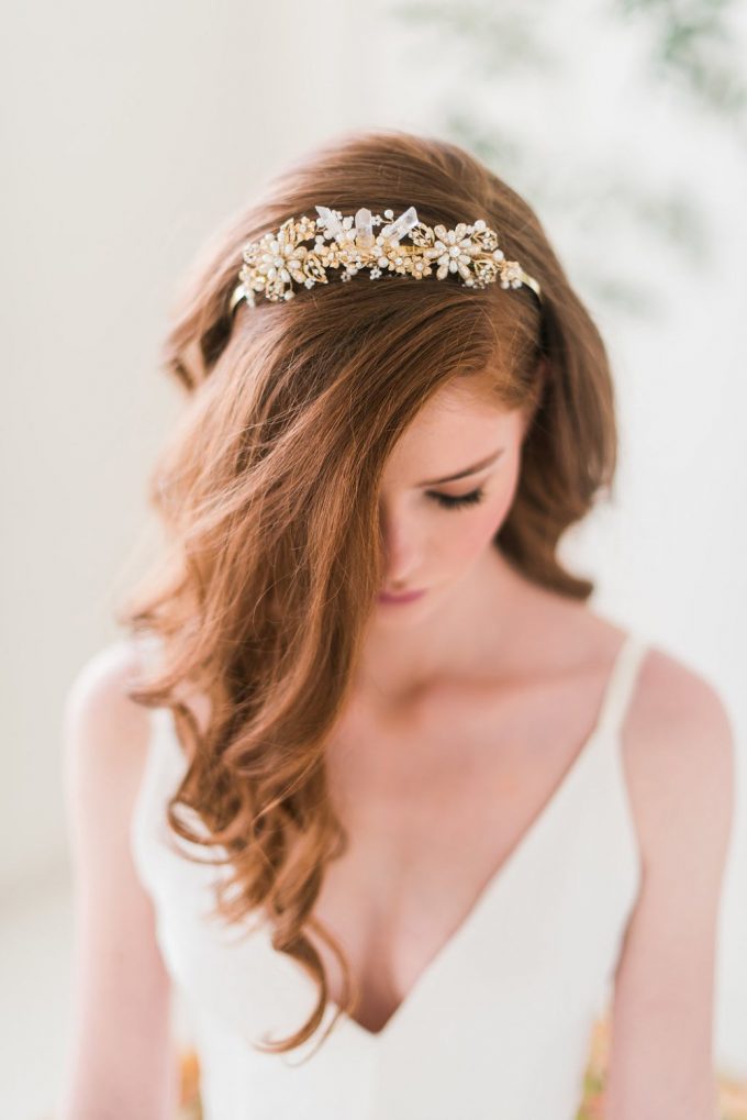 wedding hair down styles