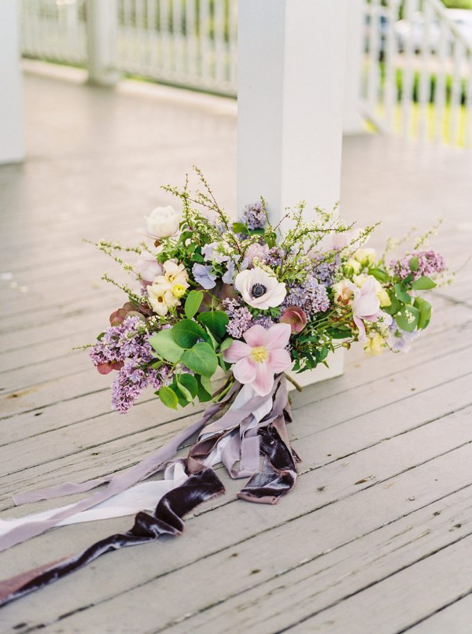 velvet ribbon for wedding bouquets